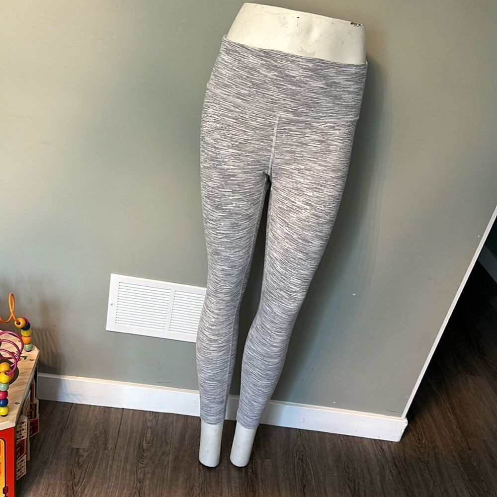 Gray Heathered Leggings Lululemon size 10